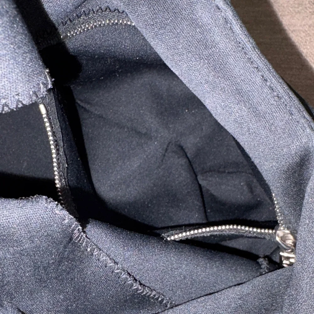 Vintage FENDI Black Linen Hobo Bag FF Hardware Authenticated